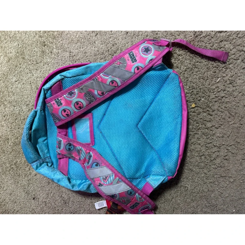 LOL Surprise BBs Run the World Backpack Holographic Pink Blue Kids School Bag